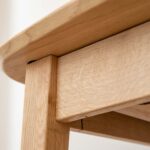 Klasyczny nowoczesny dębowy stół 120 cm Basic