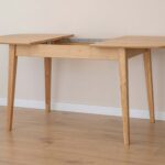 Klasyczny nowoczesny dębowy stół 120 cm Basic