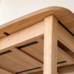 Klasyczny nowoczesny dębowy stół 120 cm Basic