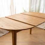 Klasyczny nowoczesny dębowy stół 90 cm Basic