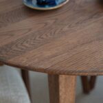 Klasyczny rozkładany dębowy stół 160 cm Basic