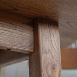 Klasyczny rozkładany dębowy stół 160 cm Basic