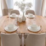 Klasyczny nowoczesny dębowy stół 90 cm Basic