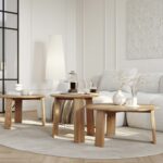 Nowoczesny dębowy stolik nocny Asento