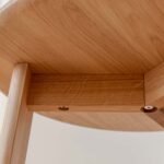 Nowoczesny dębowy stolik nocny Asento