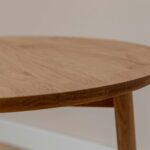 Nowoczesny dębowy stolik nocny Asento