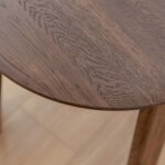 Klasyczny dębowy nowoczesny stolik 51 cm Asento