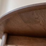 Klasyczny dębowy nowoczesny stolik 61 cm Asento