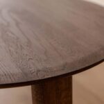 Klasyczny dębowy nowoczesny stolik 71 cm Asento