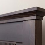 Skandynawskie klasyczne sosnowe łóżko Kalari