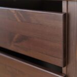 Sosnowa nowoczesna szafa 70 cm 3 szuflady Kalari