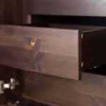 Sosnowa nowoczesna szafa 70 cm 3 szuflady Kalari