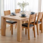 Praktyczny dębowy klasyczny stół Siena