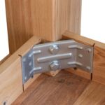 Praktyczny dębowy klasyczny stół Siena