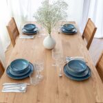 Praktyczny dębowy klasyczny stół Siena