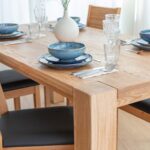 Praktyczny dębowy klasyczny stół Siena