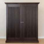 Nowoczesna szafa 70 cm tabacco 2-drzwiowa Kalari