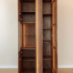 Elegancka dębowa nowoczesna witryna Essentia