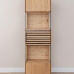 Dębowa Witryna z Lamelami Loftwood