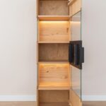 Dębowa Witryna z Lamelami Loftwood