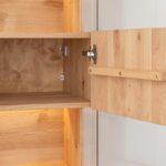 Witryna Wisząca Dębowa Loftwood Naturalna