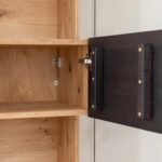 Dębowa Witryna z Lamelami Loftwood