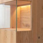 Witryna Wisząca Dębowa Loftwood Naturalna