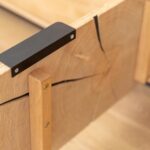 Nowoczesna Dębowa Szafka RTV Wisząca Loftwood