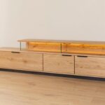 Wisząca Szafka RTV Dębowa Loftwood