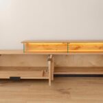 Wisząca Szafka RTV Dębowa Loftwood