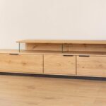 Wisząca Szafka RTV Dębowa Loftwood