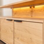 Wisząca Szafka RTV Dębowa Loftwood