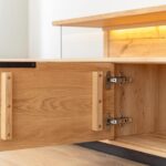 Wisząca Szafka RTV Dębowa Loftwood