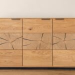 Komoda Dębowa Loftwood Modernistyczna