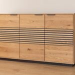 Dębowa Nowoczesna Komoda Loftwood