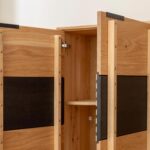 Dębowa Nowoczesna Komoda Loftwood