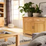 Komoda Dwudrzwiowa Drewniana Isumi