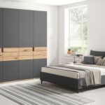 Elegancka szafa z litego drewna K40EF4E