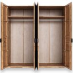 Drewniana szafa klasyczna K40EF1E