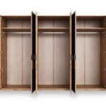 Elegancka drewniana szafa K60EF4E