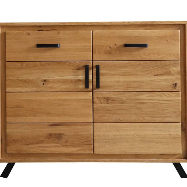 Nowoczesna Komoda Dębowa ALAMOS LOFT