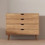 Dębowa Komoda z Szufladami Lina