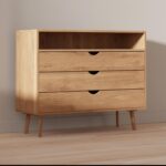 Klasyczna Komoda Dębowa Lina