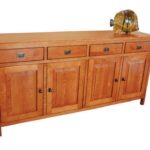 Duża Drewniana Komoda MENDOZ