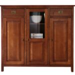 Wysoka Komoda z Przeszkleniem MENDOZ