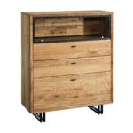 Komoda drewniana z szufladami Toledo
