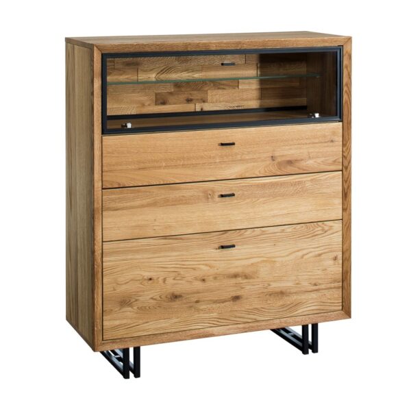 Komoda drewniana z szufladami Toledo