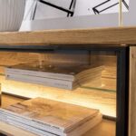 Drewniana komoda do salonu Toledo