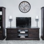 Witryna do Salonu Drewniana LOGAN