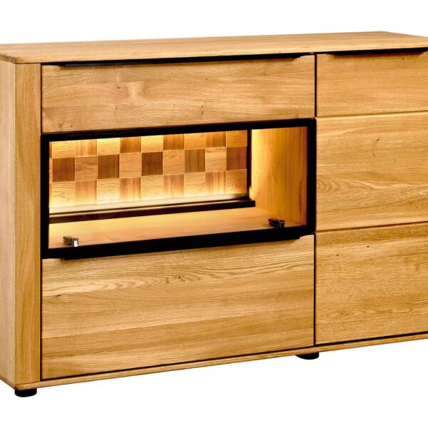 Komoda Mała z Dębu Shine Typ 44